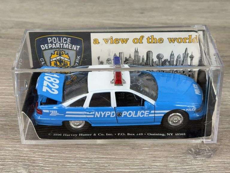 OH, NYPD 3100 & NYPD 1822 Police Cars, 1/43, Chevy Caprice, Harvey Hutter, Road Champs