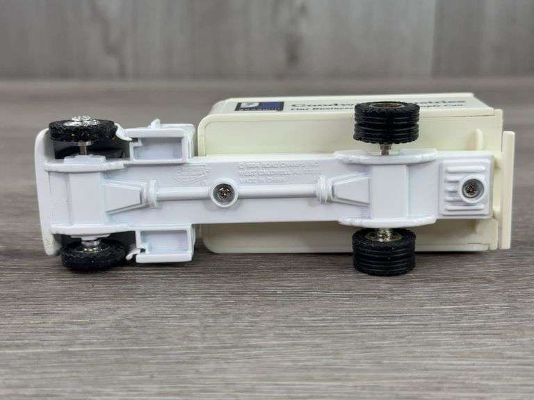 John Deere Peterbuilt Dump Trailer-Needs Repair, Goodwill & Tegeler’s Dairy Delivery Vans, Roadmasters Tilt Car Hauler & Pup Trailer, 1/64, Mostly Ertl