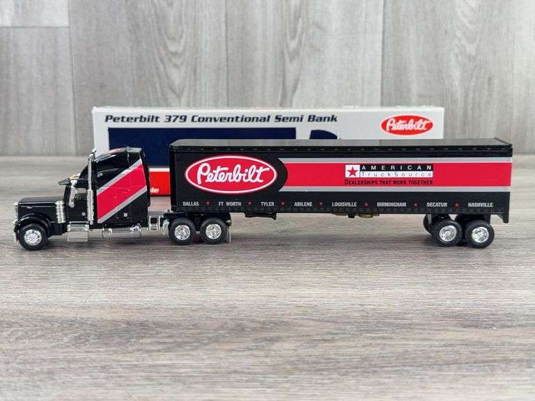 Peterbuilt 379 Conventional American Truck Source Semi Bank, 1/64, Liberty Classics By Spec Cast
