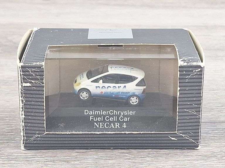 Necar 4 Fuel Cell Car, 1/87, Daimler Chrysler, 3 1/2" × 2" × 2 " In Display Case
