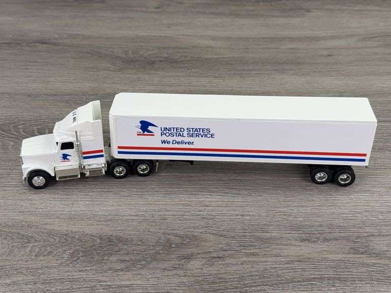 International Navistar United States Postal Service Tractor Trailer, 1/64, Ertl