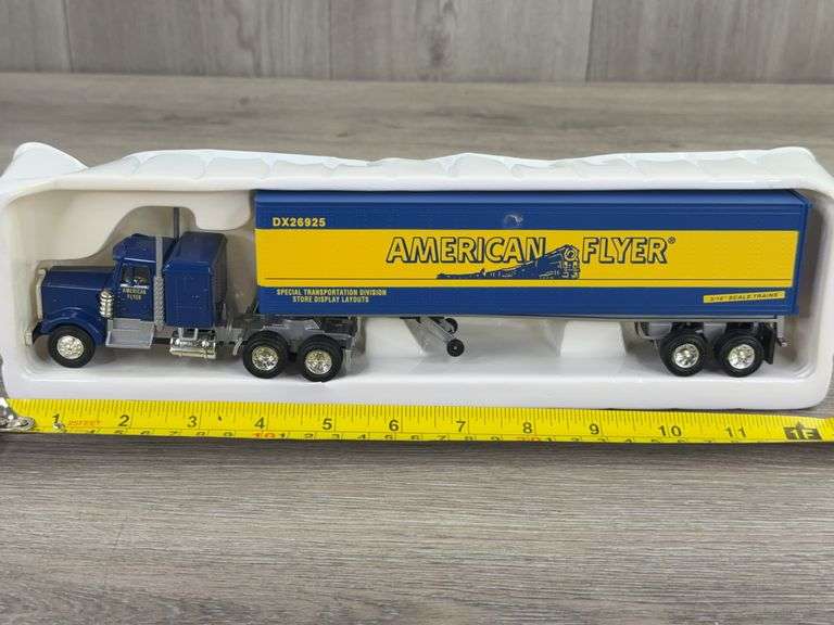 Lionel American Flyer Tractor And Trailer,  12", O and O-27 Gauge
