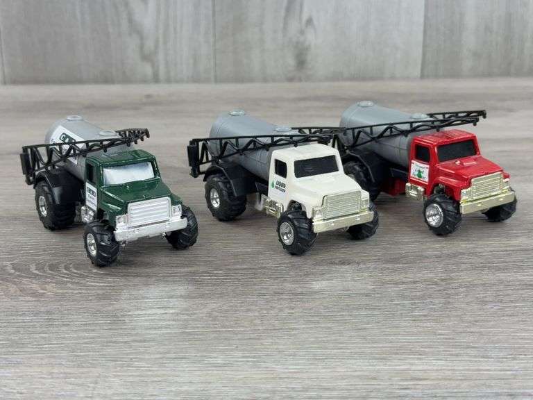 3 Liquid Fertilizer Sprayer Trucks, 1/64, Ertl, 1 Is C&J Farm Systems
