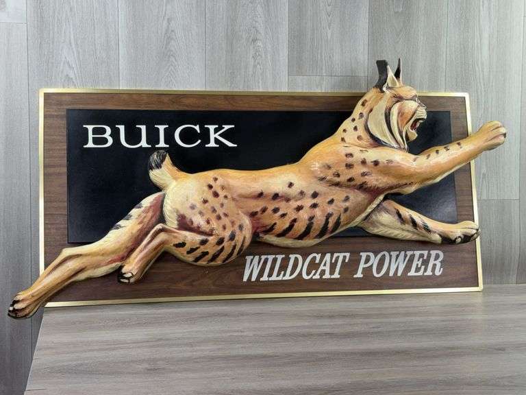 Buick Wildcat Power Wall Art, 47”Wx23”H