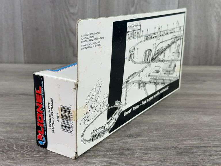 Lionel American Flyer Tractor And Trailer,  12", O and O-27 Gauge