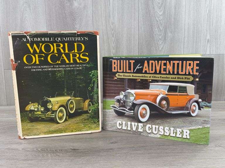 Built For Adventure And World Of Cars Hardcover Books
