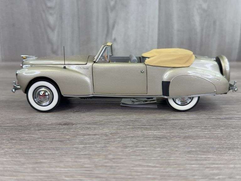 1941 Lincoln Continental Convertible, Beige, 1/24, Edsel Ford’s Dream Car, Limited Edition, No Paperwork, #1843/2500