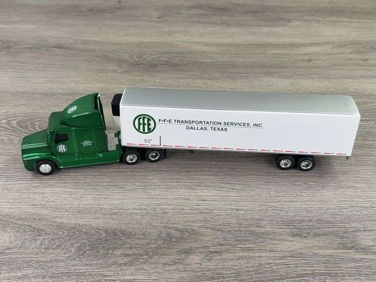 Freightliner C-120 Century FFE Transportation Services, Inc. Tractor Trailer,  1/64, Ertl Collectibles