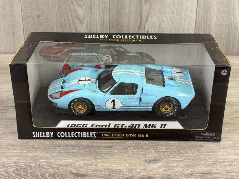 1966 Ford GT-40 MK II, 1/18, Shelby Collectibles