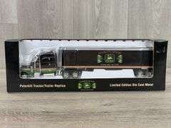 Peterbuilt John Deere Celebrating 160 Years Tractor/Trailer, 1/64, Liberty Classics By SpecCast