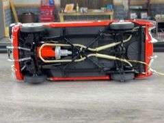 1958 Chevrolet Corvette In ‘The Garage’ Set, Red, 1/24, Certificate of Authenticity, Franklin Mint Precision Models