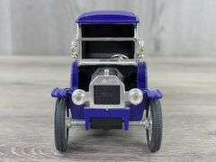 Ford Model T Colorado Rockies Delivery Van Bank, 1/25, Ertl, 2nd In A Series, 1994, Missing Key