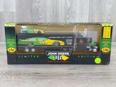 Chad Little #23 John Deere Transporter, 1/64, Racing Champions, Limited Edition, 1996 Collector Series, Serial #014031