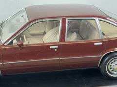 1982 Chevy Citation Factory Model, Made Of Fiberglass, Leather & Stainless Steel Chrome, 29” Long, Custom Case & Plexiglass Cover, 1 Of 10 Made