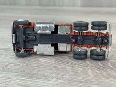 Custom Built Ford LTL-9000 W/Sleeper & Flat Bed Wooden Trailer, 1/64