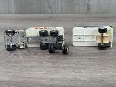 3 Grain Trucks & Pups, 1:64, Ertl, Case IH & Tyler Transport-Has Been Repaired