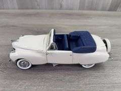 1941 Lincoln Continental Cabriolet Custom, Beige, 1/24, Franklin Mint Precision Models, Certificate Of Authenticity, #199/500, Main Street Products USA Limited Edition Exclusive, Collector Portfolio