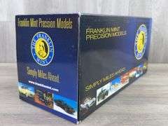 1958 Plymouth Belvedere Convertible, Teal, 1/24, Franklin Mint Precision Models, Certificate Of Authenticity, Limited Edition, #253/2500, Collector Portfolio, Outer Shipping Box