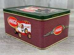1913 Ford Model T Coca-Cola Van In Tin, 1/43, Commemorative Christmas Edition, Ertl