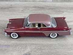 1956 DeSoto Sportsman Coupe, Plum/Lavender, 1/24, Danbury Mint, Limited Edition, Certificate Of Title, #3578/5000, Paperwork Included