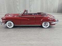 1948 Chrysler New Yorker Convertible, Sumac Red, 1/24, Danbury Mint, Certificate Of Title