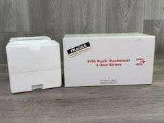 1956 Buick Roadmaster Riveria 4-Door Hardtop, Seminole Red/Cameo Beige, 1/24, Danbury Mint, Certificate Of Title