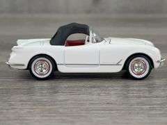 WhiteGMC Integral 1953 Corvette Tractor Trailer Set, 1/64, Ertl, Hamilton Authenticated, Certificate of Authenticity