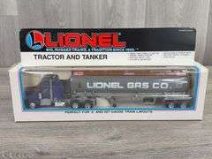 Lionel Gas Co. Tractor and Tanker, 12", O and O-27 Gauge