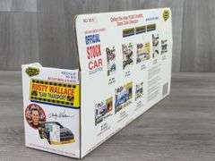 Rusty Wallace #2 Pontiac Excitement Penske Racing Team Transporter W/Stock Car & Collector Card, 1/64, Road Champs, Plastic Not Attached