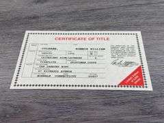 1956 DeSoto Sportsman Coupe, Plum/Lavender, 1/24, Danbury Mint, Limited Edition, Certificate Of Title, #3578/5000, Paperwork Included