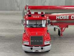 Mack CH613 Firefighting Tanker, 1/43, Franklin Mint Precision Models, Certificate Of Authenticity