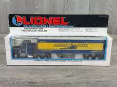 Lionel American Flyer Tractor And Trailer,  12", O and O-27 Gauge