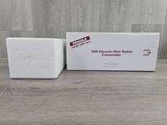 1948 Chrysler New Yorker Convertible, Sumac Red, 1/24, Danbury Mint, Certificate Of Title