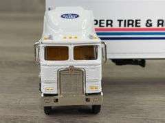 Kenworth K100E Cooper Tire & Rubber Company Locking Coin Bank Tractor Trailer, 1/64, Liberty Classics By SpecCast