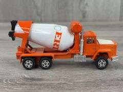 3 Cement Trucks, 1/64, Ertl & Tootsietoy
