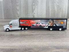 Kenworth Dale Earnhardt #3 Goodwrench Transporter, 1/64, Silver Select, Action