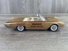1961 Ford ‘Golden Thunderbird’ Convertible Indy 500 Pace Car, Gold, 1/24, Danbury Mint, Certificate Of Title