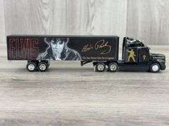 Freightliner 120 Elvis The Legend Rolls On Tractor Trailer, 1/64, Ertl, Title of Ownership, Hamilton Authenticated