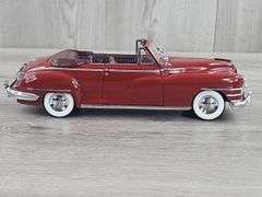 1948 Chrysler New Yorker Convertible, Sumac Red, 1/24, Danbury Mint, Certificate Of Title