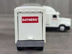 Freightliner 120 Conventional Cab With Trailer,   Sathers, 1/64, Ertl