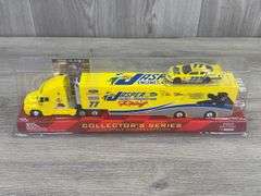 Dave Blaney #77 Jasper Engines & Transmissions Transporter, 1/64, Racing Champions, 2003 Edition