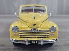 1948 Ford Sportsman Convertible, Maize, 1/24, Danbury Mint, Certificate Of Title, Limited Edition,  Serial #1243