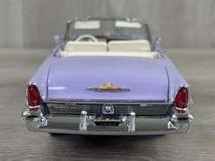 1956 Lincoln Premiere Convertible, Orchid, 1/24,  Limited Edition, Danbury Mint, No Paperwork