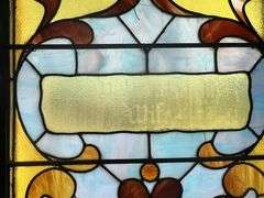 Large Stained Glass Window - 121" W X 157" H Overall