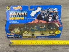 Hot Wheels Bigfoot Champions Monster Rig, 9", Mattel
