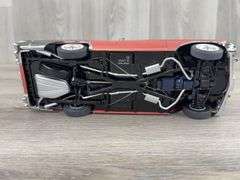 1957 Cadillac Eldorado Biarritz Convertible, Rose/White, 1/24, Danbury Mint, No Paperwork