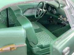 1958 Chrysler New Yorker Hardtop, Spring Green/Cypress Green, 1/24, Danbury Mint, Certificate Of Title