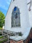 Large Stained Glass Window - 121" W X 157" H Overall