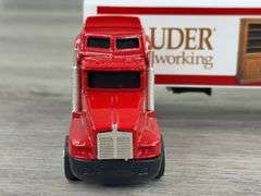 Kenworth T600A Sauder Woodworking Tractor Trailer, 1/64, Ertl, Limited Collector Edition 60 Years,1934-1994