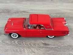 1960 Ford Thunderbird Coupe, Moonroof, Red, 1/24, Danbury Mint